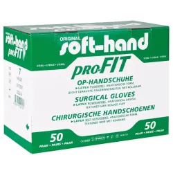 Soft-Hand pro-FIT Latex - poedervrij 8 1/2 - extra groot
